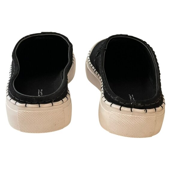 FREE PEOPLE Black Suede Juno Slip On Sport Sneakers Size 8 - Picture 6 of 8